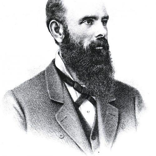 Alfred E. Lea, circa 1880.