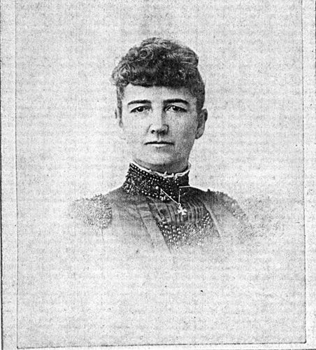 Emma Rice Wilson, circa 1890.