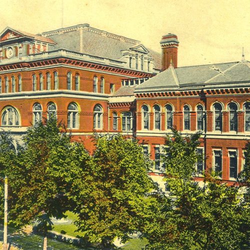 East Denver High School, circa 1890s.